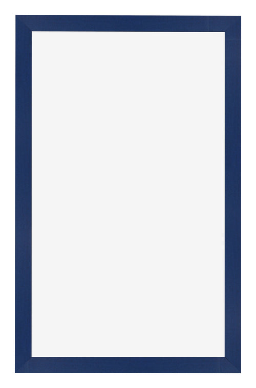 Cadre Photo 33x48cm Bleu Foncé Patiné MDF Bologna De Face | Yourdecoration.fr