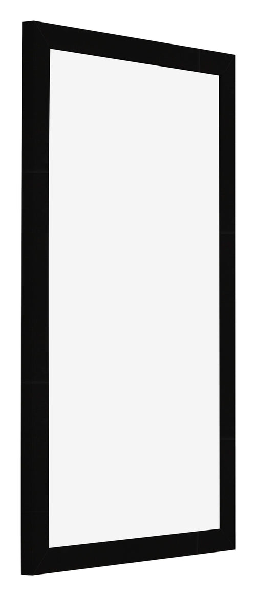Cadre Photo 33x48cm Noir Brillant MDF Bologna De Face Oblique | Yourdecoration.fr