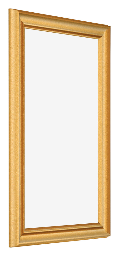 Cadre Photo 33x48cm Or Mat MDF Lazio De Face Oblique | Yourdecoration.fr