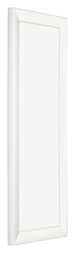 Cadre Photo 33x98cm Blanc Vintage MDF Pisa De Face Oblique | Yourdecoration.fr