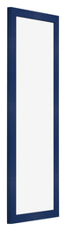 Cadre Photo 33x98cm Bleu Foncé Patiné MDF Bologna De Face Oblique | Yourdecoration.fr
