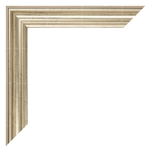 Cadre Photo 33x98cm Brillance Metallique MDF Lazio Detail Coin | Yourdecoration.fr