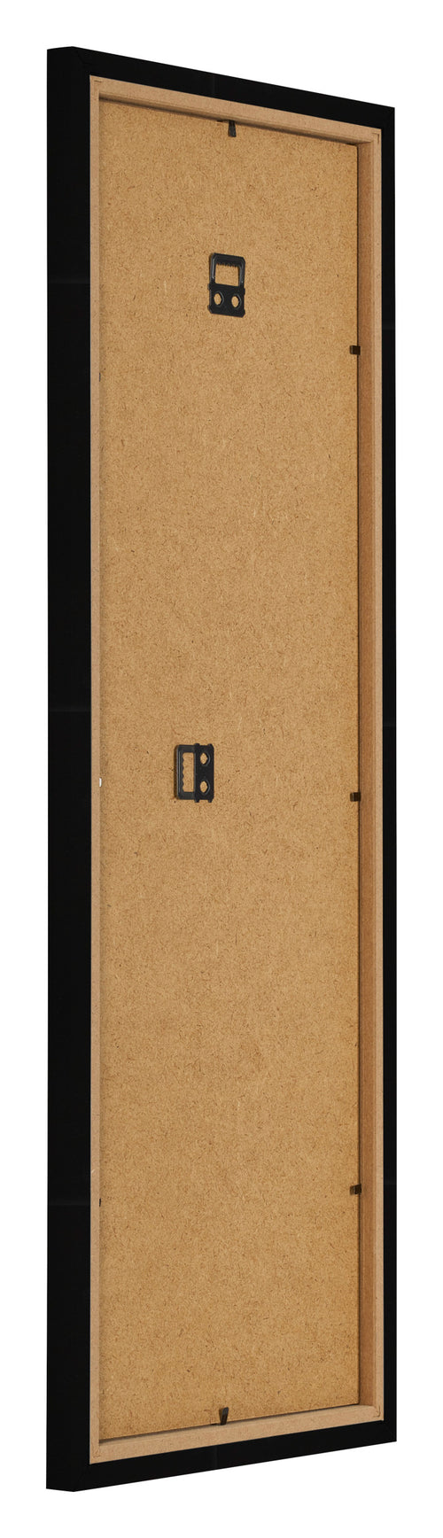 Cadre Photo 33x98cm Noir Brillant MDF Bologna Arriere Oblique | Yourdecoration.fr