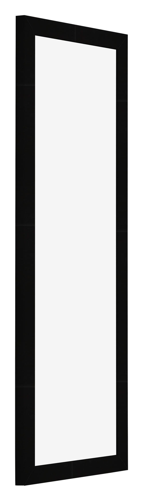 Cadre Photo 33x98cm Noir Brillant MDF Bologna De Face Oblique | Yourdecoration.fr