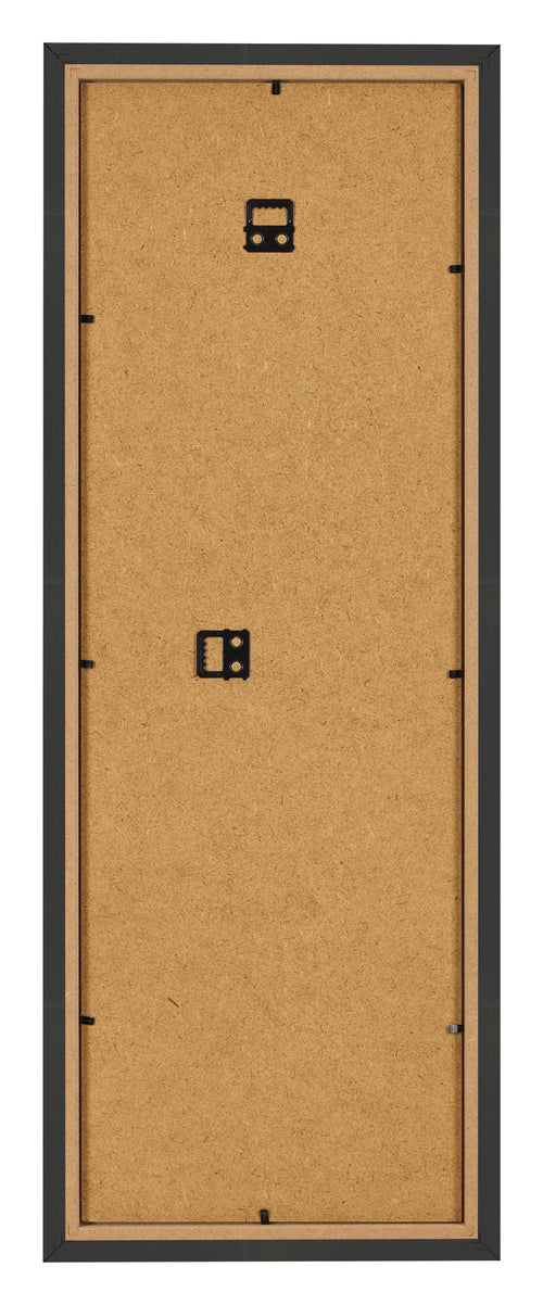 Cadre Photo 33x98cm Noir Grain de Bois MDF Bologna Arriere | Yourdecoration.fr
