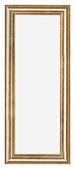 Cadre Photo 33x98cm Or Antique MDF Lazio De Face | Yourdecoration.fr