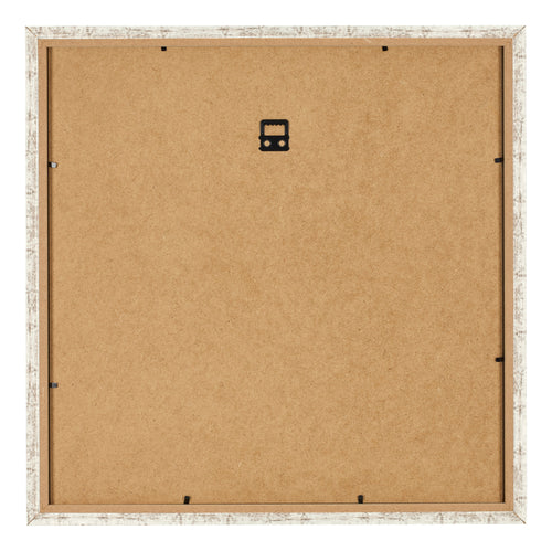 Cadre Photo 35x35cm Blanc Vintage MDF Bologna Arriere | Yourdecoration.fr