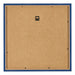 Cadre Photo 35x35cm Bleu Fonce MDF Bologna Arriere | Yourdecoration.fr