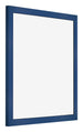 Cadre Photo 35x35cm Bleu Fonce MDF Bologna De Face Oblique | Yourdecoration.fr
