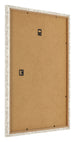 Cadre Photo 35x45cm Blanc Vintage MDF Bologna Arriere Oblique | Yourdecoration.fr