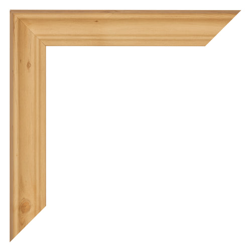 Cadre Photo 35x50cm De Pin Grain de Bois MDF Lazio Detail Coin | Yourdecoration.fr