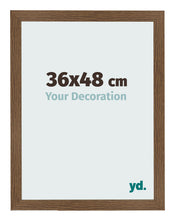 Cadre Photo 36x48 cm Chene Rustique MDF Bologna De Face Mesure | Yourdecoration.fr