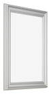 Cadre Photo 36x48cm Argent Mat MDF Lazio De Face Oblique | Yourdecoration.fr