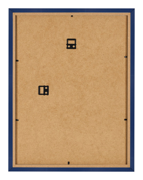 Cadre Photo 36x48cm Bleu Foncé Patiné MDF Bologna Arriere | Yourdecoration.fr