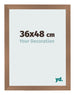 Cadre Photo 36x48cm Cuivre Décor MDF Bologna De Face Mesure | Yourdecoration.fr