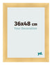 Cadre Photo 36x48cm Or Vintage MDF Pisa De Face Mesure | Yourdecoration.fr