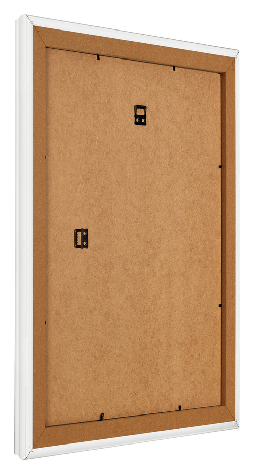 Cadre Photo 36x49cm Blanc Patine MDF Lazio Arriere Oblique | Yourdecoration.fr