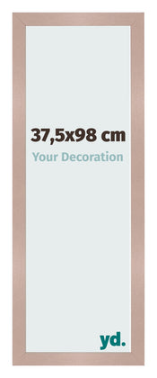 Cadre Photo 37 5x98 cm Rose Ancien MDF Bologna De Face Mesure | Yourdecoration.fr