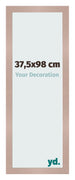 Cadre Photo 37 5x98 cm Rose Ancien MDF Bologna De Face Mesure | Yourdecoration.fr