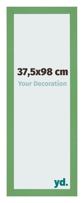 Cadre Photo 37 5x98 cm Vert MDF Bologna De Face Mesure | Yourdecoration.fr