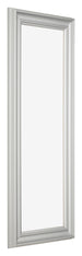 Cadre Photo 37 5x98cm Argent Mat MDF Lazio De Face Oblique | Yourdecoration.fr