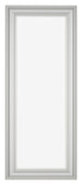 Cadre Photo 37 5x98cm Argent Mat MDF Lazio De Face | Yourdecoration.fr