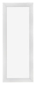 Cadre Photo 37 5x98cm Argent Noir Patine MDF Pisa De Face | Yourdecoration.fr