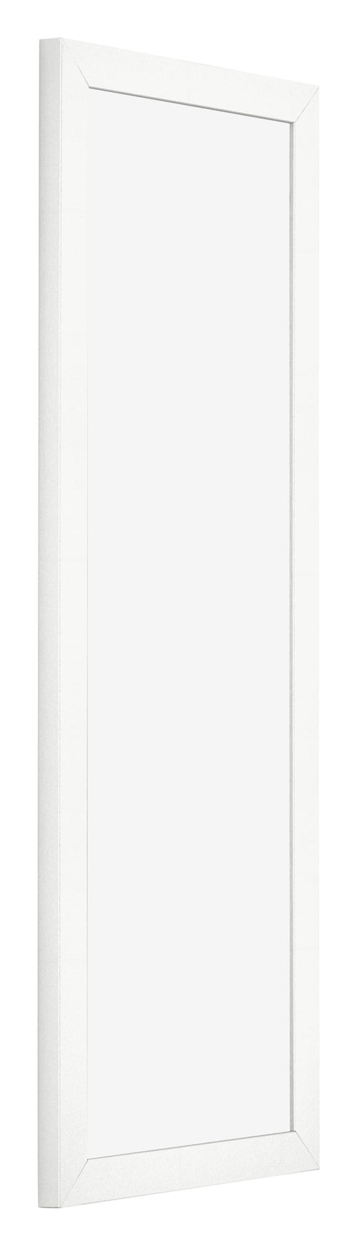Cadre Photo 37 5x98cm Blanc Brillant MDF Bologna De Face Oblique | Yourdecoration.fr