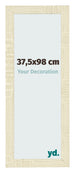 Cadre Photo 37 5x98cm Chene Sonoma MDF Pisa De Face Mesure | Yourdecoration.fr