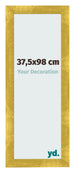 Cadre Photo 37 5x98cm Or Vintage MDF Pisa De Face Mesure | Yourdecoration.fr