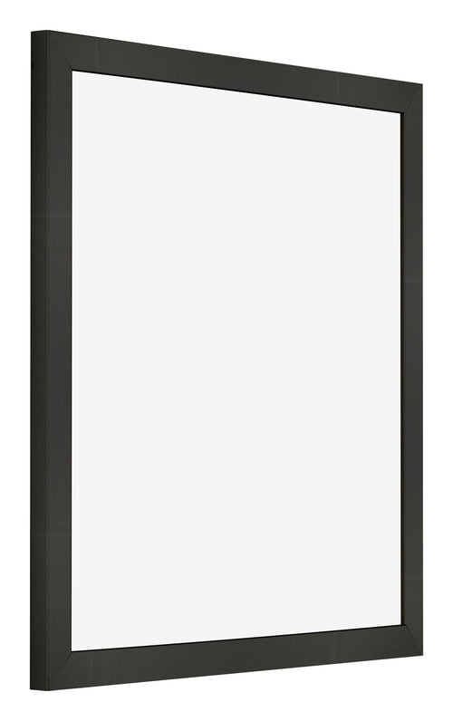 Cadre Photo 40x40cm Anthracite MDF Bologna De Face Oblique | Yourdecoration.fr