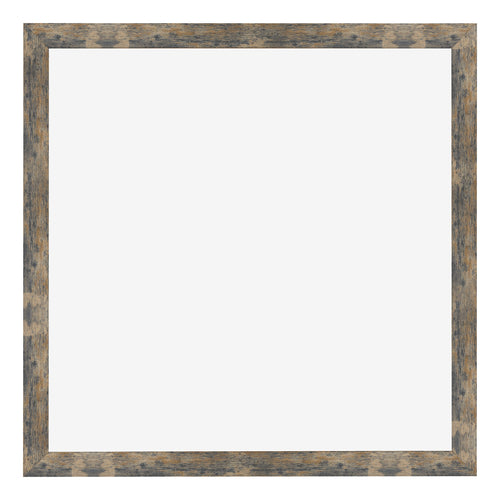 Cadre Photo 40x40cm Bleu Or Mélangé MDF Bologna De Face | Yourdecoration.fr