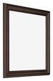 Cadre Photo 40x40cm Chene Fonce MDF Lazio De Face Oblique | Yourdecoration.fr