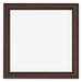 Cadre Photo 40x40cm Chene Fonce MDF Lazio De Face | Yourdecoration.fr