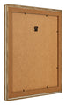 Cadre Photo 40x40cm Or Antique MDF Lazio Arriere Oblique | Yourdecoration.fr