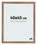 Cadre Photo 40x45cm Cuivre Décor MDF Bologna De Face Mesure | Yourdecoration.fr