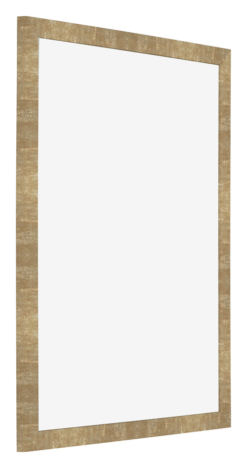 Cadre Photo 40x45cm Or Antique MDF Bologna De Face Oblique | Yourdecoration.fr