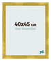 Cadre Photo 40x45cm Or Vintage MDF Pisa De Face Mesure | Yourdecoration.fr
