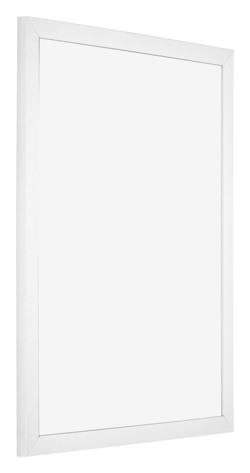 Cadre Photo 40x50cm Blanc Mat MDF Bologna De Face Oblique | Yourdecoration.fr