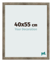 Cadre Photo 40x55 cm Metal Vintage MDF Bologna De Face Mesure | Yourdecoration.fr