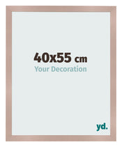 Cadre Photo 40x55 cm Rose Ancien MDF Bologna De Face Mesure | Yourdecoration.fr