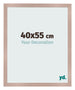 Cadre Photo 40x55 cm Rose Ancien MDF Bologna De Face Mesure | Yourdecoration.fr