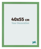Cadre Photo 40x55 cm Vert MDF Bologna De Face Mesure | Yourdecoration.fr