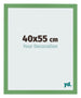 Cadre Photo 40x55 cm Vert MDF Bologna De Face Mesure | Yourdecoration.fr