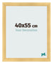Cadre Photo 40x55cm Or Vintage MDF Pisa De Face Mesure | Yourdecoration.fr