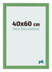Cadre Photo 40x60 cm Vert MDF Bologna De Face Mesure | Yourdecoration.fr