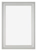 Cadre Photo 40x60cm Argent Mat MDF Lazio De Face | Yourdecoration.fr