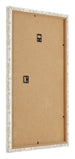 Cadre Photo 40x60cm Blanc Vintage MDF Bologna Arriere Oblique | Yourdecoration.fr