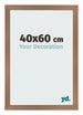 Cadre Photo 40x60cm Cuivre Décor MDF Bologna De Face Mesure | Yourdecoration.fr