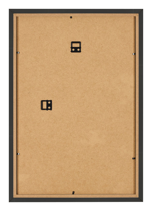 Cadre Photo 40x60cm Noir Grain de Bois MDF Bologna Arriere | Yourdecoration.fr